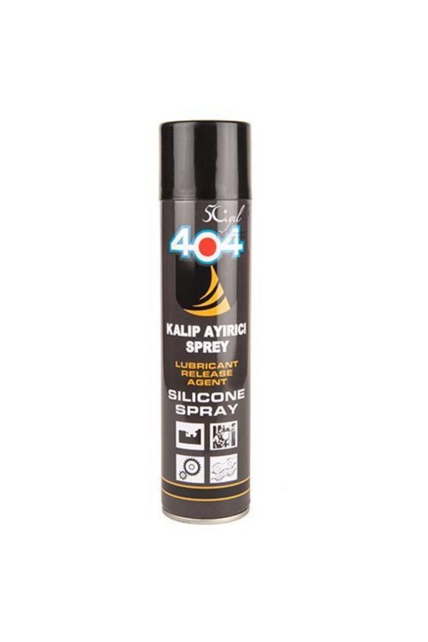 Genel Markalar 404 Silikonlu Kalıp Ayırıcı ve Yağlayıcı Sprey 400ml