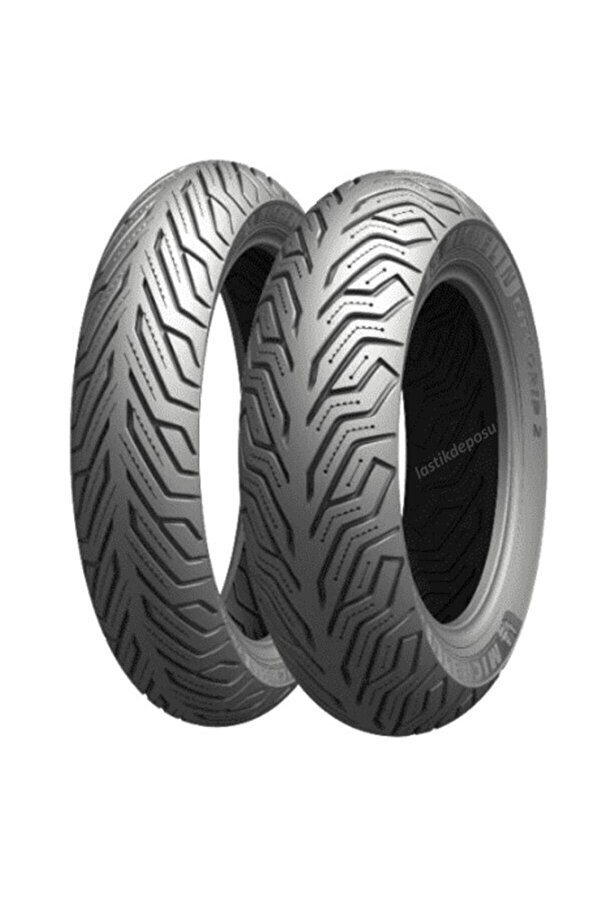 Michelin Takım 110/70-12 Ve 120/70-12 City Grip 2 Scooter Ön Arka Set Motosiklet Lastiği