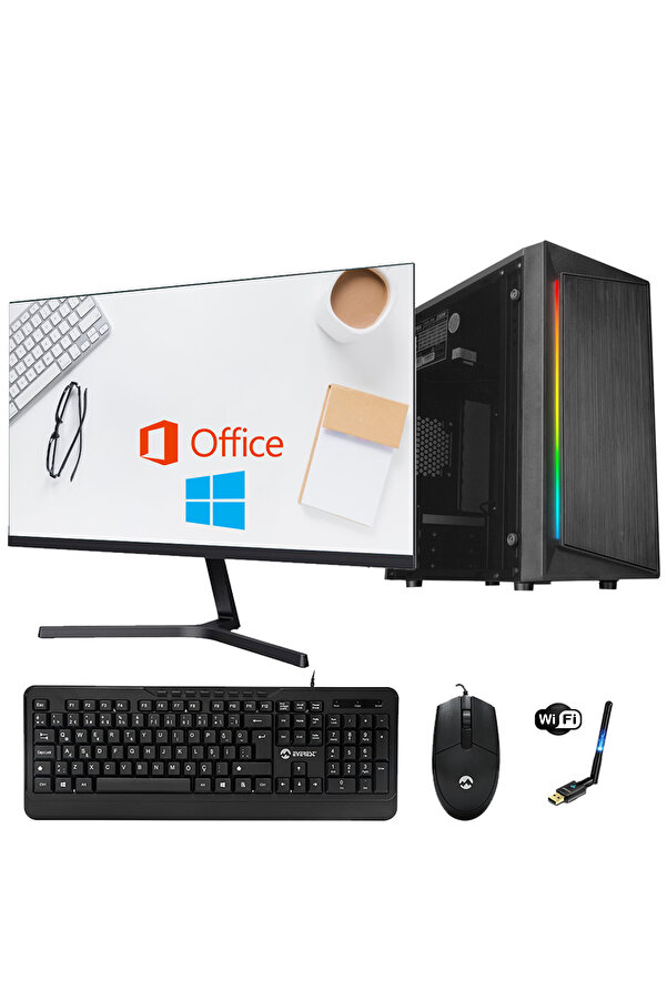Zeiron Guest M40 Intel Core i5-3470 16GB Ram 256GB SSD 21.5" Masaüstü Bilgisayar
