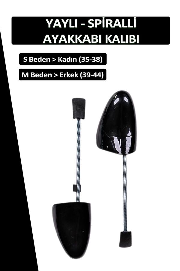 Dopar Bağcık Comfy Siyah Yaylı Ayakkabı Kalıbı