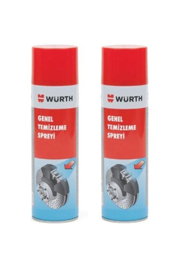 Würth Genel Temizleyici Fren Balata Spreyi 500 Ml X 2 Adetli