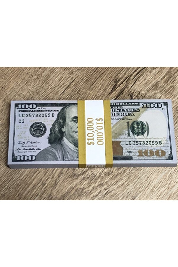 Antverm Muhteşem Görünümlü Çil Çil Amerikan Dolarları 30 Deste 100 Dolar