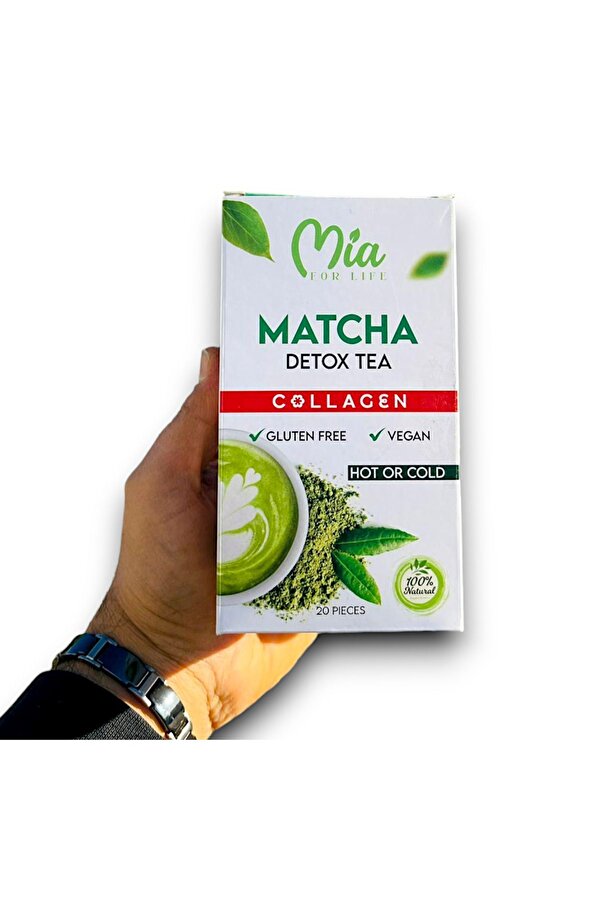 Matcha Detoks Tea Collagen 20 Pi̇eces