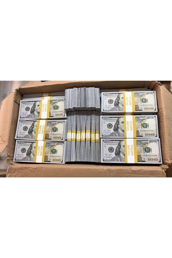 Antverm Geçersiz Para Üç Deste Yüz Dolar.