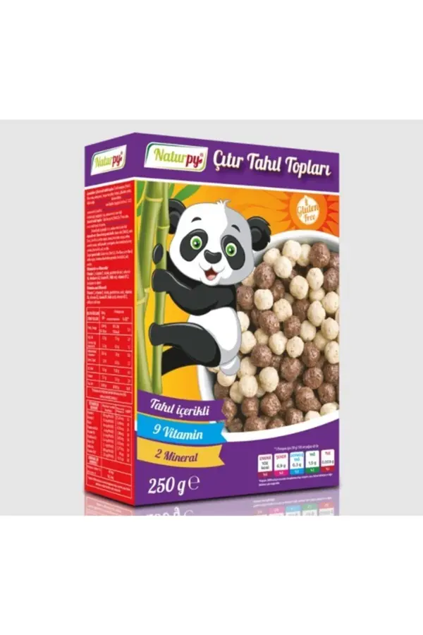 Glutensi̇z Çıtır Tahıl Topları 250 G