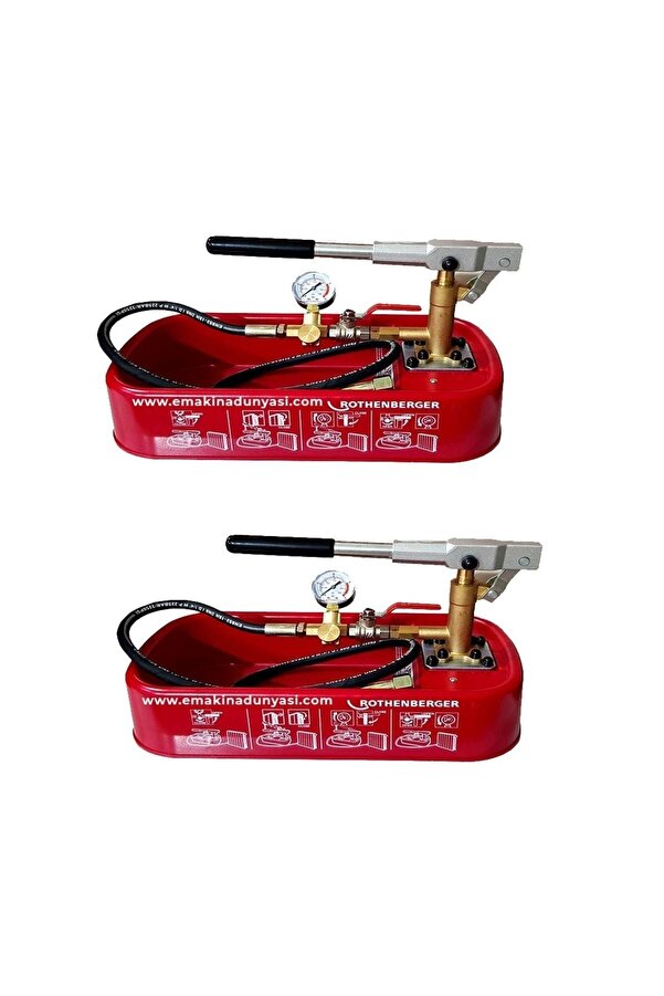 Rothenberger Manuel Test Pompası Rp-30 Bar Test Rp30