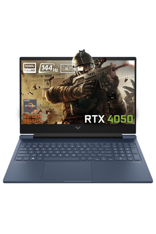 HP Victus 16-S1023NT 9Z795EA Ryzen 7-8845HS 16GB 1TB RTX4050 6GB 16.1inç 144Hz FHD Gaming Laptop