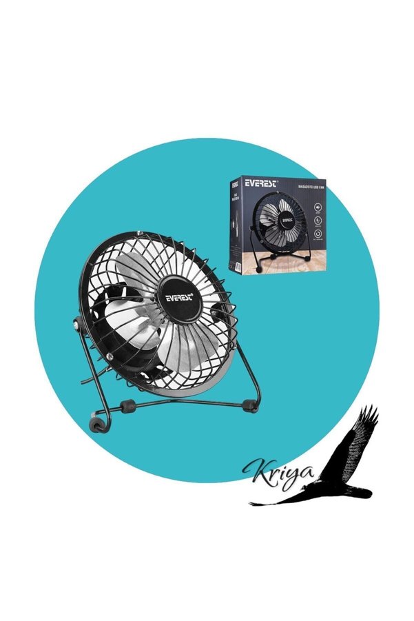 Everest Efn-482 Masaüstü Vantilatör Metal