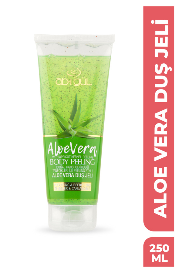 Aleo Vera Body Peeli̇ng Doğal Kayısı Çeki̇rdeği̇ Taneci̇kleri̇ 250 Ml
