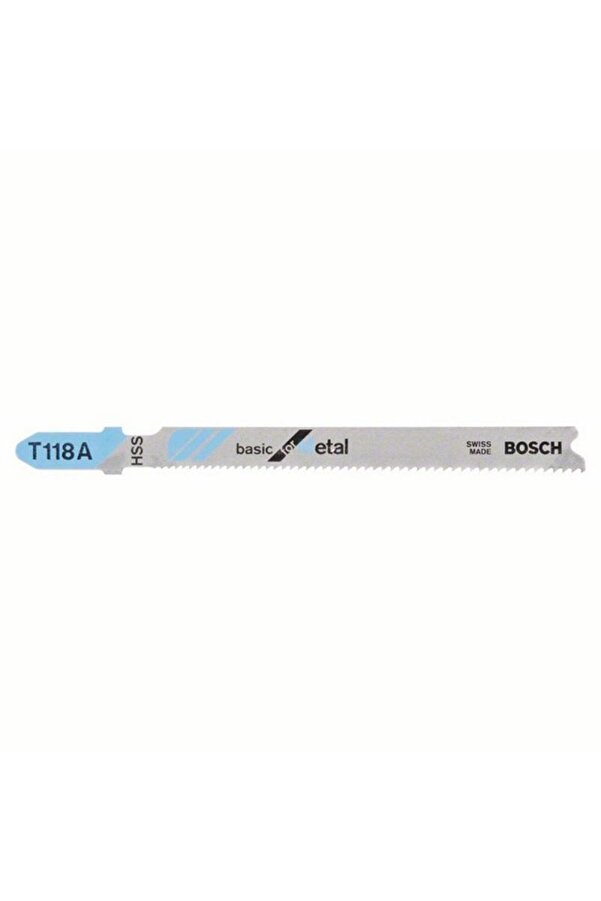 Bosch T 118 A Basic Metal Dekupaj Testere Bıçağı 2 608 631 964 (ADET)