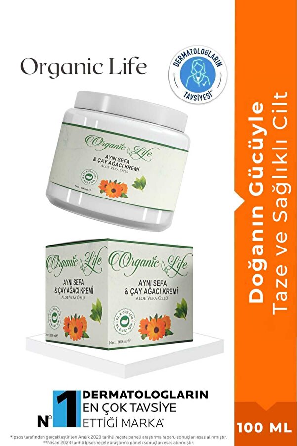 Çay Ağacı Ve Aynı Sefa Kremi̇ 100 Ml Aloe Vera Özlü