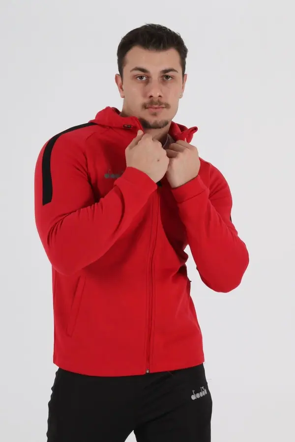 Di̇adora Venüs Kapşonlu Sweat Kırmızı