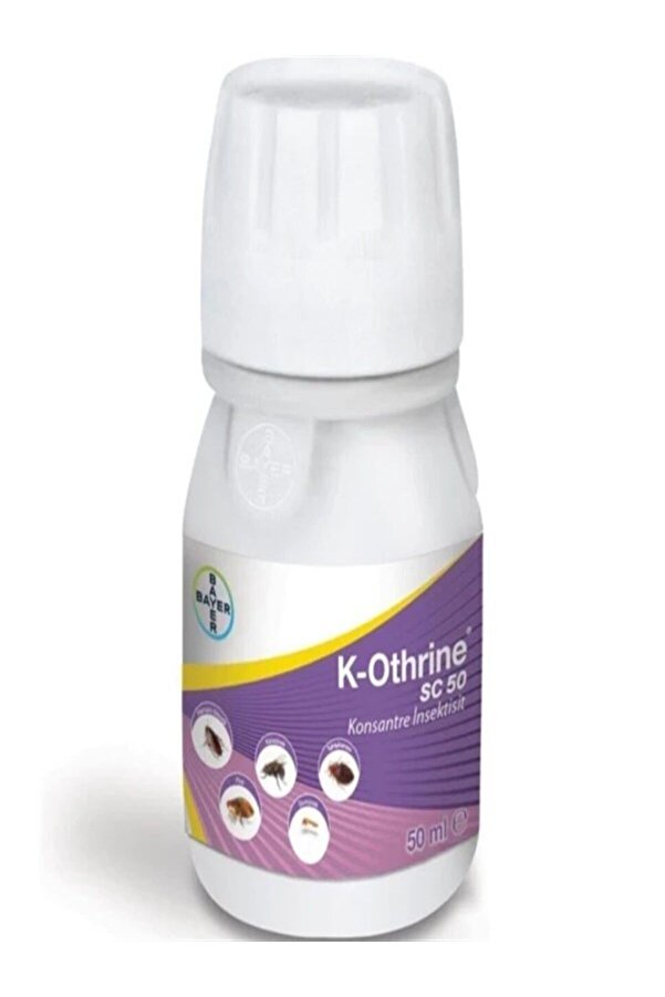 Bayer K-Othri̇ne Sc -50, 50 Ml (Tahta Kurusu , Pi̇re , Hama Böceği̇ , Karasi̇nek Ve Si̇vri̇si̇nek Mücadelesi̇nde)