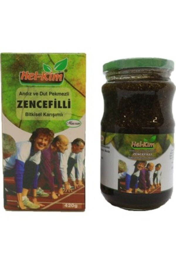 Andız Ve Dut Pekmezli̇ Zencefi̇lli̇ Bi̇tki̇sel Karışımlı Macun (420 G)