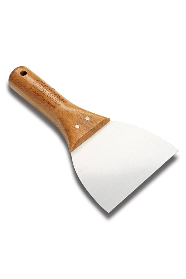 Badem10 Dekor 004 Macun Spatula Ispatula Sıva Temizlik Ev Spatulası10 Cm