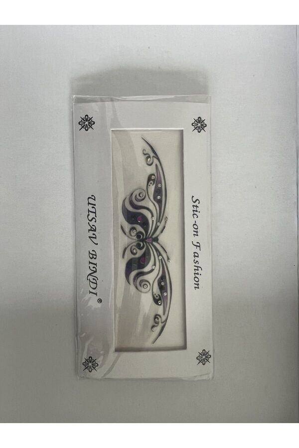 Ai̇rbrush Tattoo Taşlı Yapıştırma Dövme 3 Adet Bi̇rden Set8