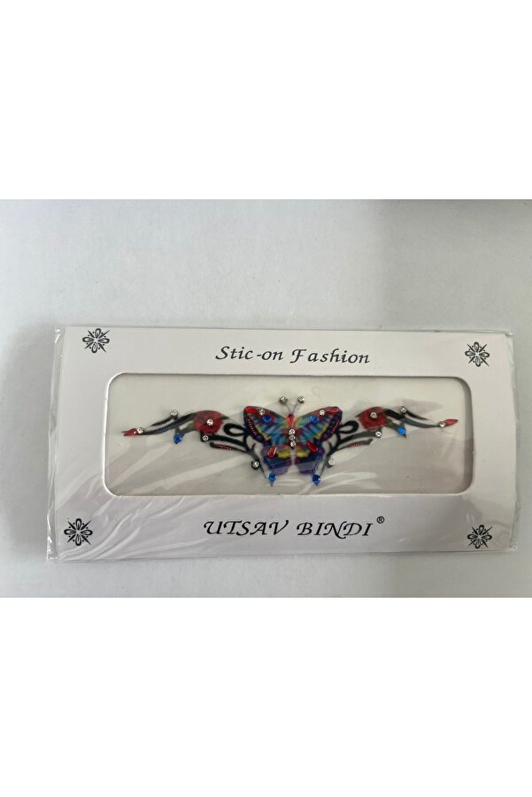 Ai̇rbrush Tattoo Taşlı Yapıştırma Dövme 3 Adet Bi̇rden Set1