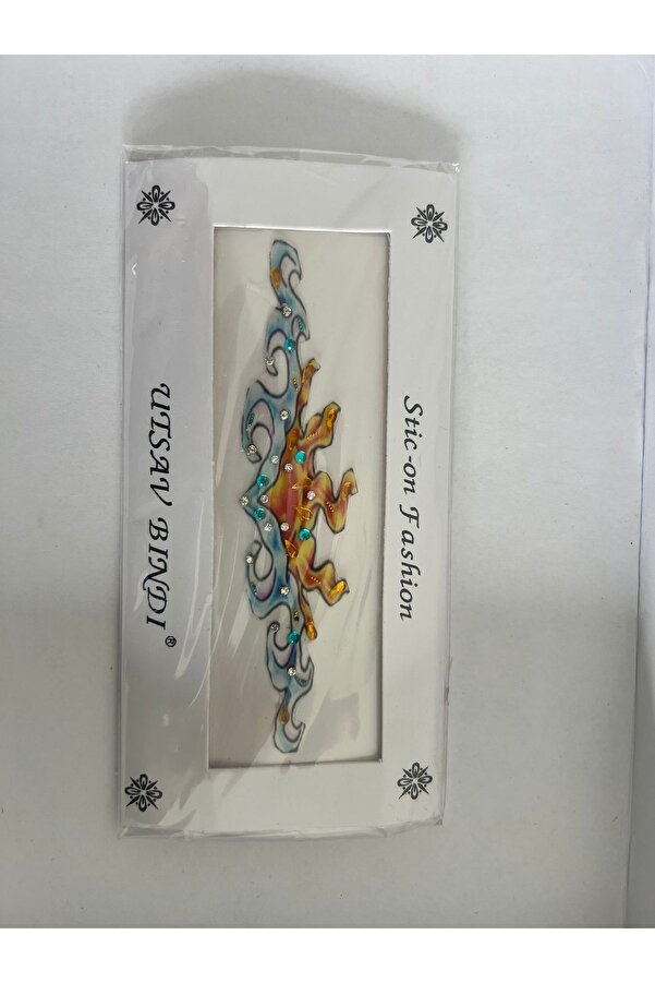 Ai̇rbrush Tattoo Taşlı Yapıştırma Dövme 3 Adet Bi̇rden Set2