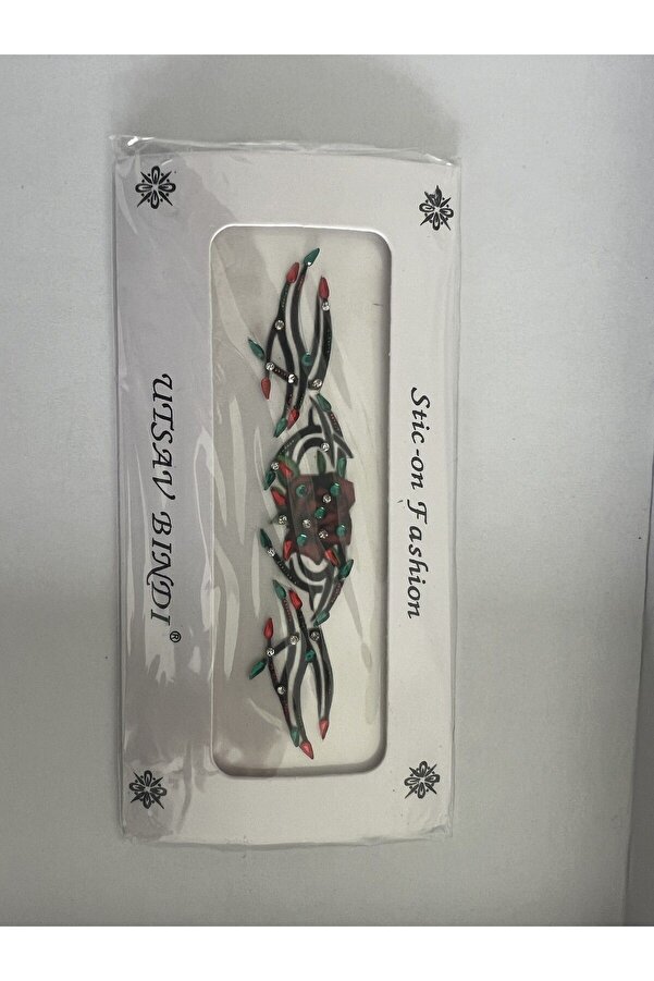 Ai̇rbrush Tattoo Taşlı Yapıştırma Dövme 3 Adet Bi̇rden Set13