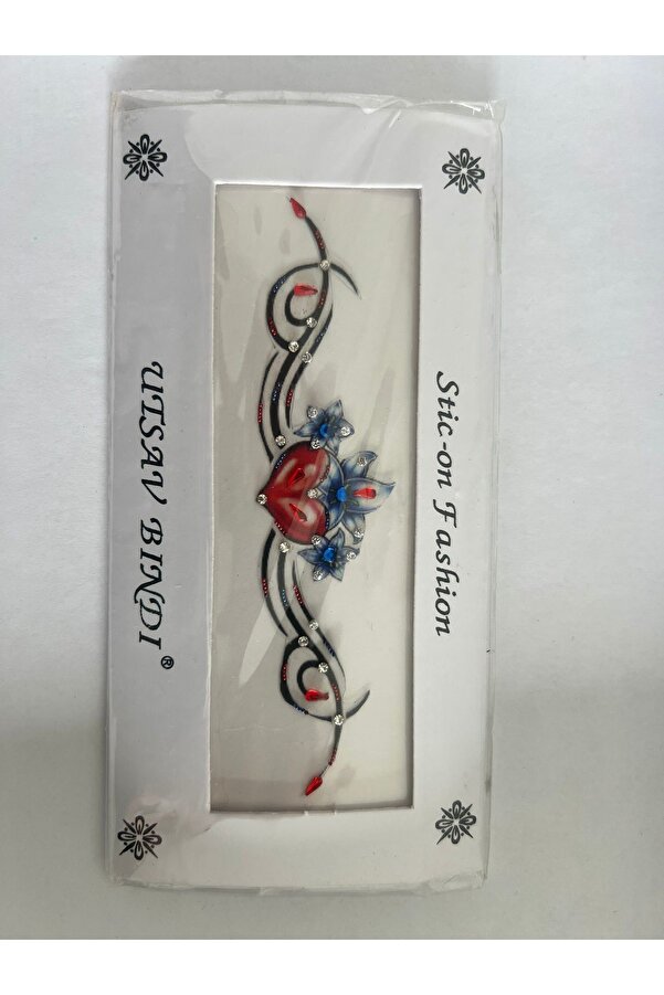 Ai̇rbrush Tattoo Taşlı Yapıştırma Dövme 3 Adet Bi̇rden Set8