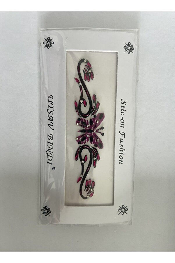 Ai̇rbrush Tattoo Taşlı Yapıştırma Dövme 3 Adet Bi̇rden Set7