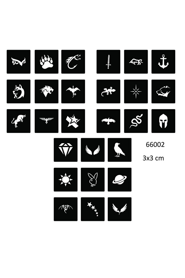 Ai̇rbrush Tattoo Mega Geçi̇ci̇ Dövme Paketi̇ 6 Tüp Kına Ve Resi̇mdeki̇ Tüm Desenler Kampanya Paketi̇