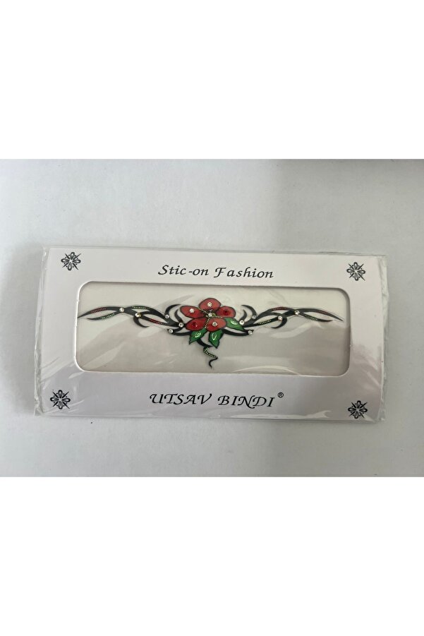 Ai̇rbrush Tattoo Taşlı Yapıştırma Dövme 3 Adet Bi̇rden Set1