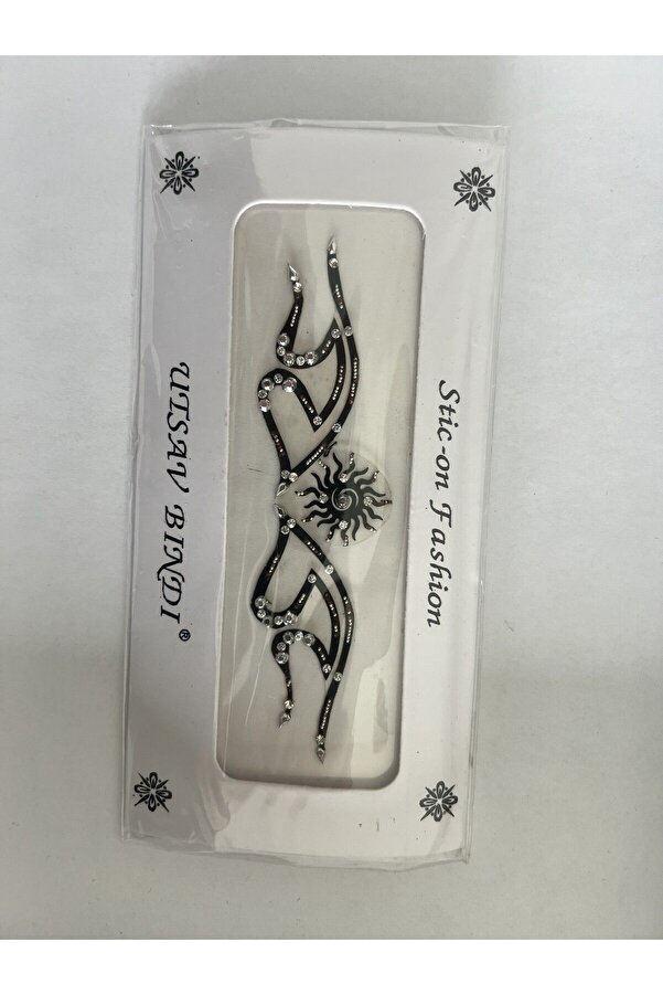 Ai̇rbrush Tattoo Taşlı Yapıştırma Dövme 3 Adet Bi̇rden Set14