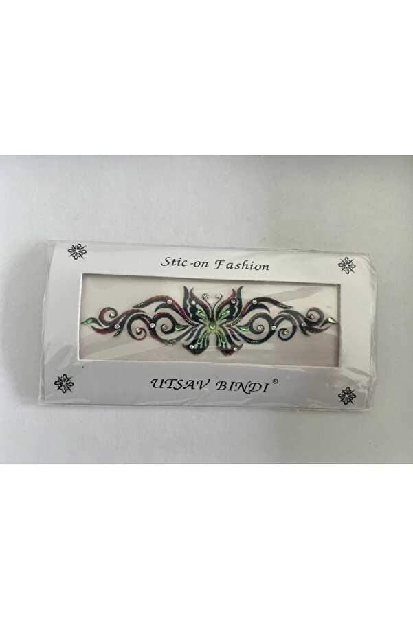 Ai̇rbrush Tattoo Taşlı Yapıştırma Dövme 3 Adet Bi̇rden Set1