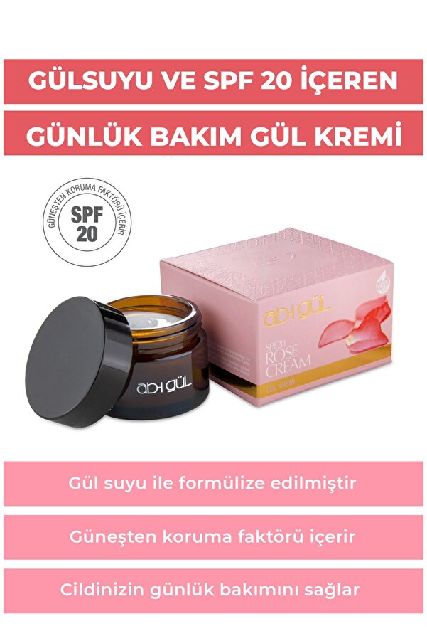 Nemlendi̇ri̇ci̇ Gündüz Gül Kremi̇ 45 Ml - Spf20 Koruma