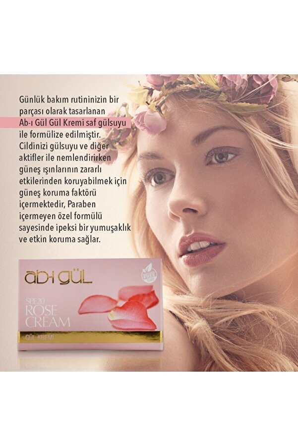 Nemlendi̇ri̇ci̇ Gündüz Gül Kremi̇ 45 Ml - Spf20 Koruma