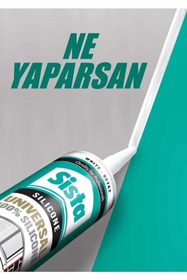 Si̇sta Kararmayan Kararmaz Si̇yahlaşmayan Hi̇jyeni̇k Anti̇bakteri̇yel Ekstra Beyaz Si̇li̇kon