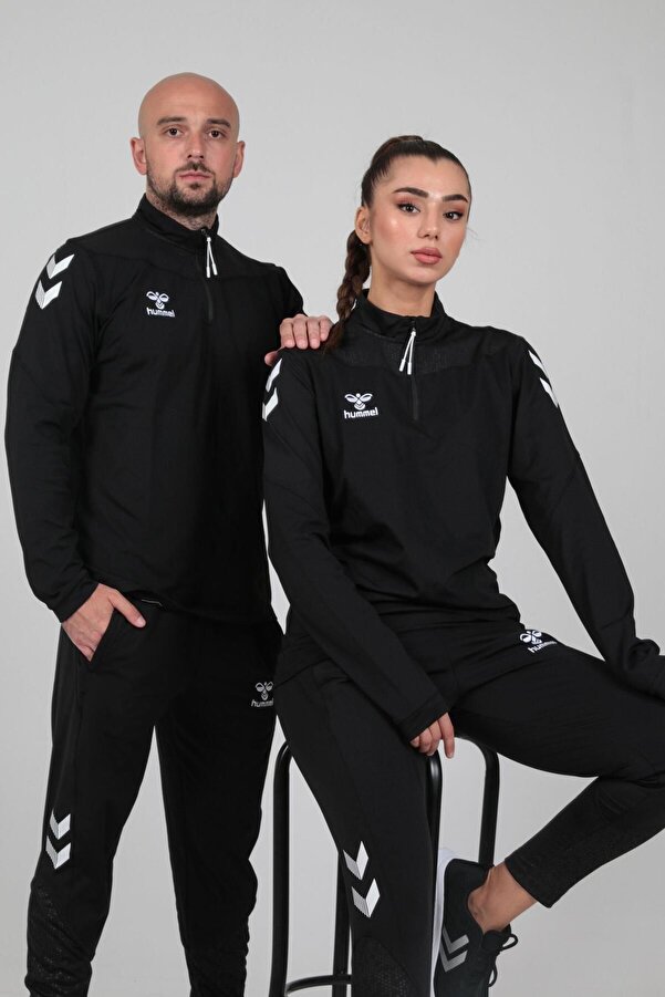 Hummel Oregon Antrenman Eşofman Üstü Si̇yah