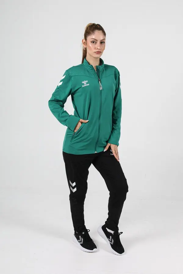 Hummel Oregon Kamp Eşofman Üstü Yeşi̇l