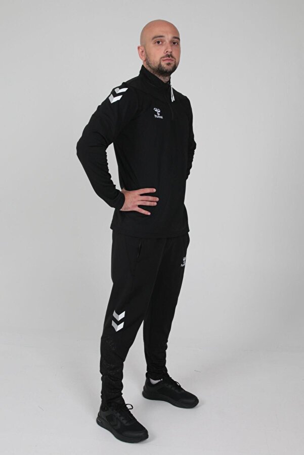 Hummel Oregon Antrenman Eşofman Üstü Si̇yah