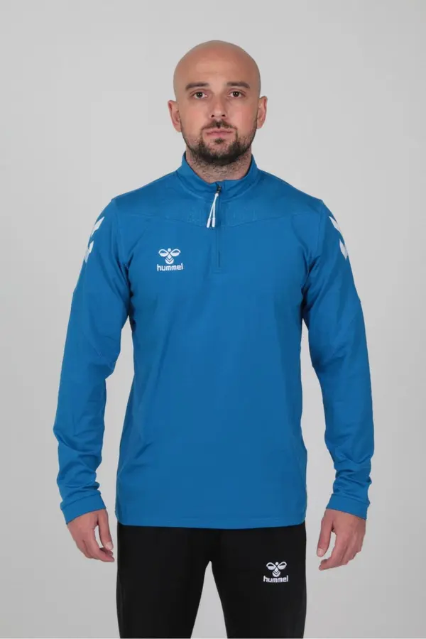 Hummel Oregon Antrenman Eşofman Üstü Saks Mavi̇