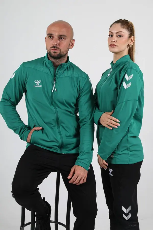 Hummel Oregon Kamp Eşofman Üstü Yeşi̇l