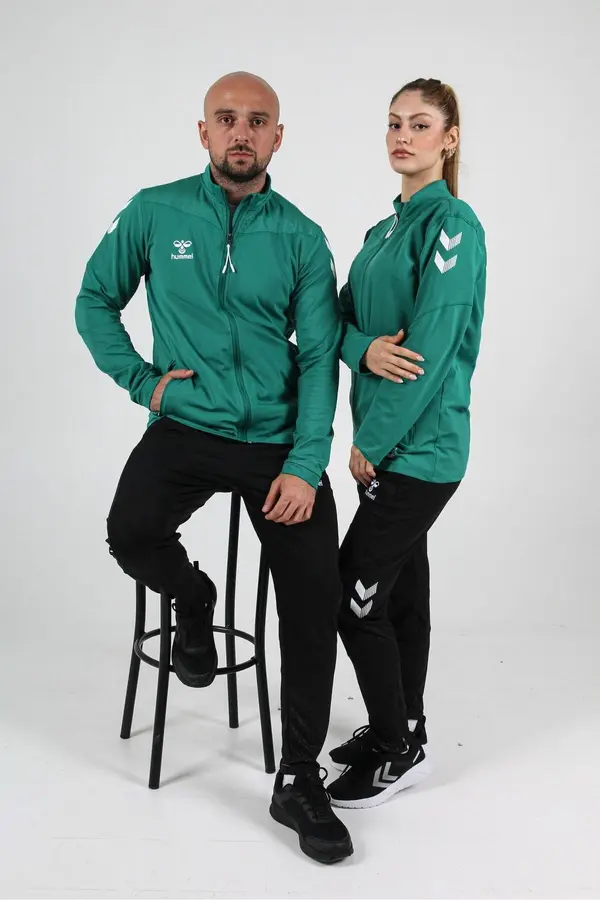 Hummel Oregon Kamp Eşofman Üstü Yeşi̇l