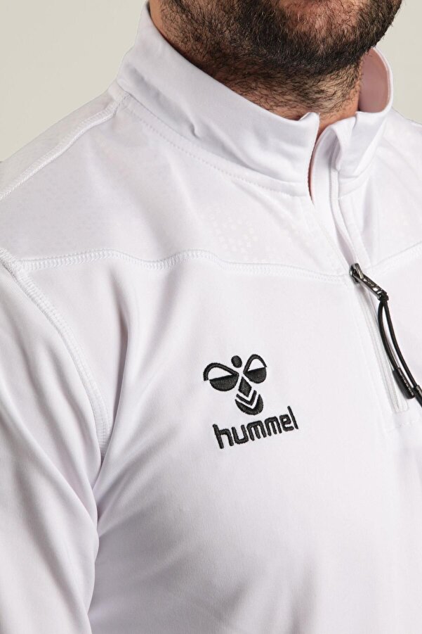 Hummel Oregon Antrenman Eşofman Üstü Beyaz