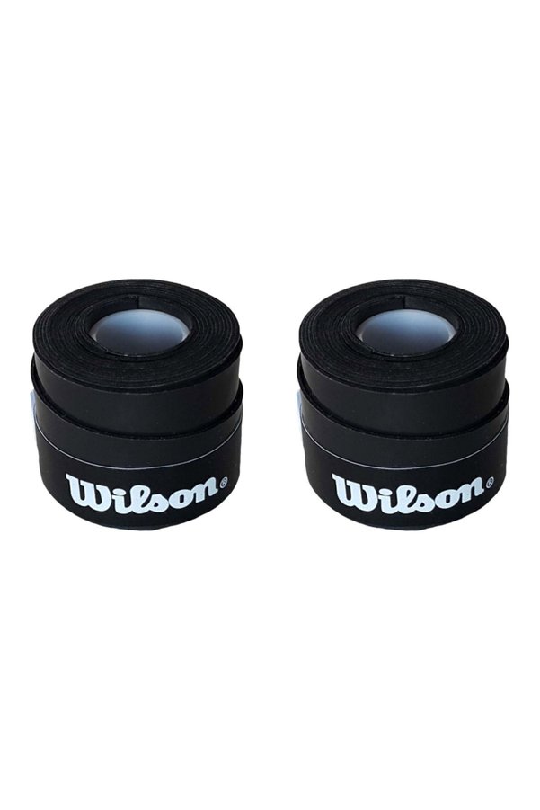 Wilson Tenis Gribi Comfort Bowl O'grips 2 Adet Grip Tenis Raketi Gribi Siyah Siyah