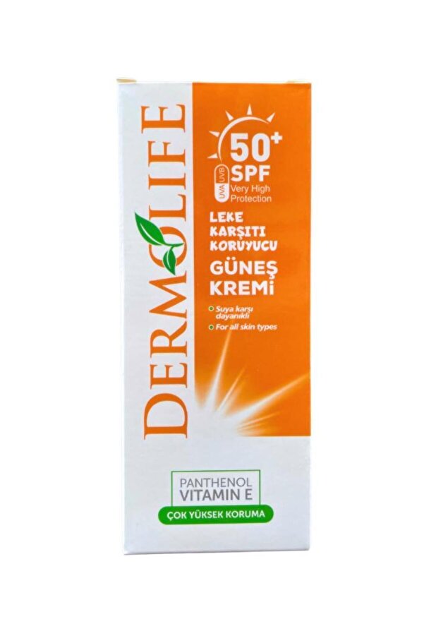 Dermoli̇fe Spf50 Leke Karşıtı Koruyucu Yüz Ve Vücut Kremi̇ 100 Ml