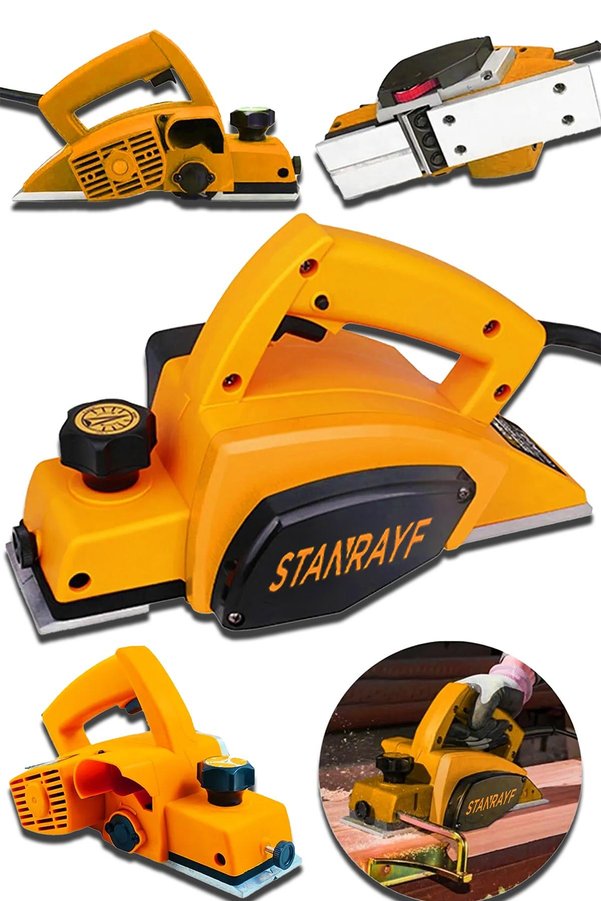 stanrayf Alman H-Tech 8800 W Otomatik Çelik Şanzıman Motor Korumalı Çift Bıçaklı Planya Rende Makinesi