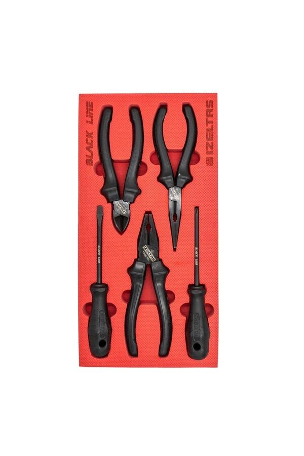 İzeltaş 13000005133 Black Line Pense Tornavida Seti 5 Parça