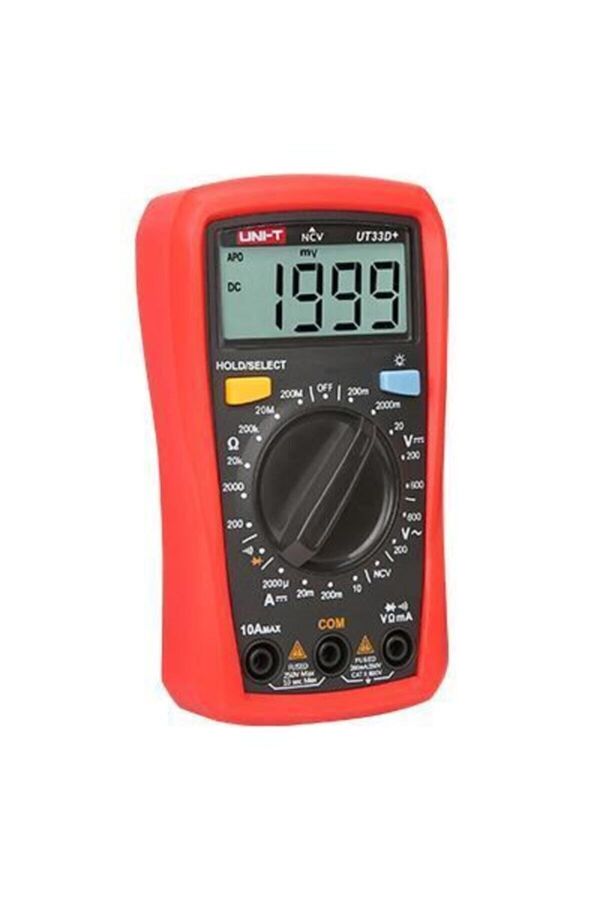 Unit Unı-t Ut33d 600v 10a Dijital Multimetre Ölçü Aleti
