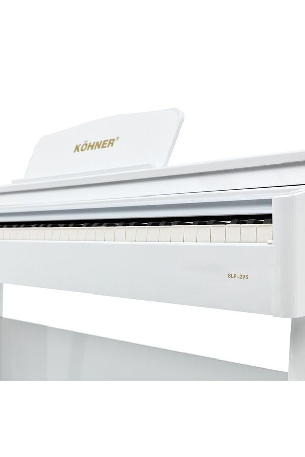 Köhner Slp-275 Wh Di̇ji̇tal Konsol Pi̇yano (Tuş Hassasi̇yetli̇, 88 Tuşlu, Kapaklı)