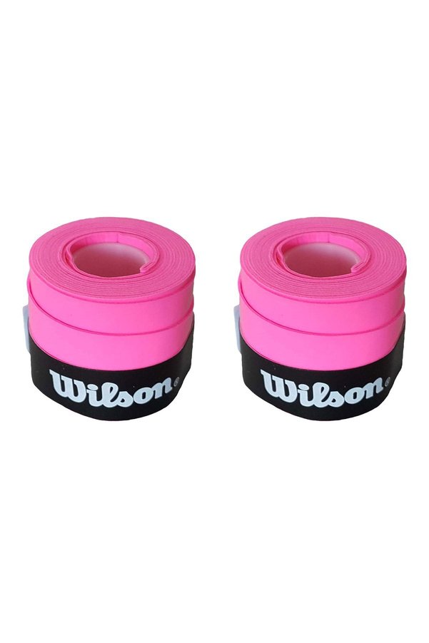 Wilson Comfort Bowl O'grips 2 Adet Grip Tenis Raketi Gribi Pembe