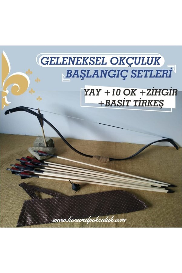 KONURALP OKÇULUK Geleneksel Okçuluk Başlangıç Seti