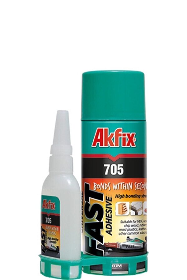 705 Hızlı Yapıştırıcı Mdf Ki̇t 200 Ml 50 Gr