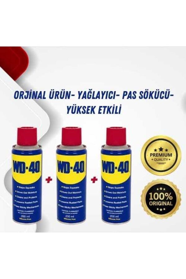 Pas Sökücü Ve Yağlayıcı 200Mlx3 Adet