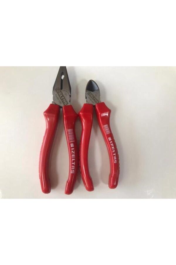 İzeltaş Pense 180 mm Yan Keski 160 mm 2 'Li Set